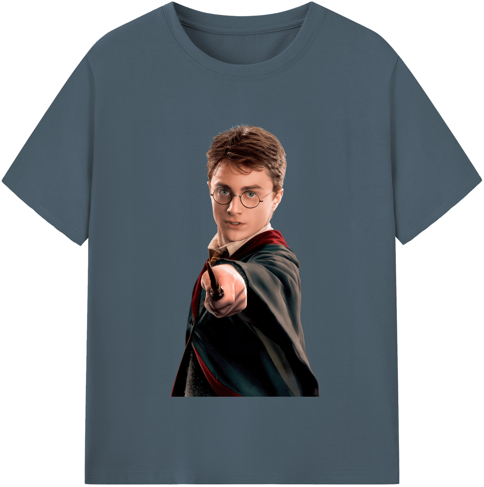 （画像用） Harry Potter ハリー・ポッターシリーズ 綿100％半袖Tシャツ（フロントプリント）
